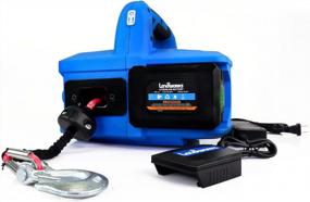 img 4 attached to Powerful Portable Winch Hoist With Brushless Motor For Off-Road Adventures