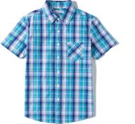 tronjori short sleeve button woven boys' clothing: stylish tops, tees & shirts for boys! logo