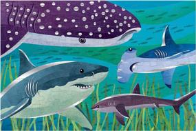 img 3 attached to Challenging And Fun: Sharks Foil Puzzle For All Ages!
