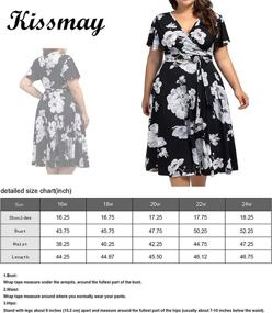 img 2 attached to Kissmay Buffalo Dresses Christmas Oversize Women's Clothing ~ Dresses