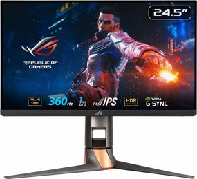 img 3 attached to ASUS PG259QN Inches Monitor Renewed 1920X1080P, Pivot Adjustment, Tilt Adjustment, Built-In Speakers,
