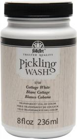 img 2 attached to FolkArt Pickling Wash 8 Oz Cottage White Assorted Colors