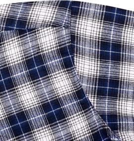 img 2 attached to J VER Flannel Button Shirts Sleeve Boys' Clothing : Tops, Tees & Shirts