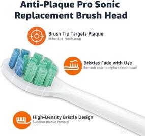 img 2 attached to 🦷 Optimization-friendly Amazon Basics Plaque Control Toothbrush Replacement