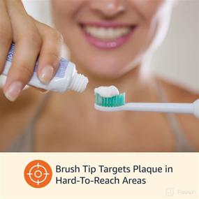 img 1 attached to 🦷 Optimization-friendly Amazon Basics Plaque Control Toothbrush Replacement