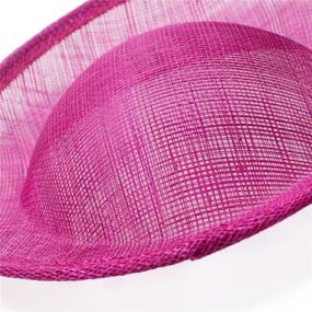 img 3 attached to Lawliet Sinamay Inspired Fascinator Millinery Women's Accessories : Special Occasion Accessories