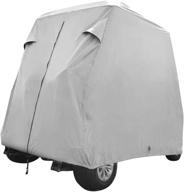 🏞️ waterproof golf cart cover for ez go, club, and yamaha - dustproof storage, fits 2-4 passengers логотип