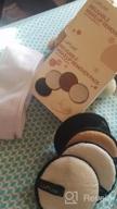 img 1 attached to 16 Pack Reusable Makeup Remover Pads - Washable Cotton Rounds, Bamboo Face Pads With Laundry Bag & Facial Headband Spa Set review by Denise Miller