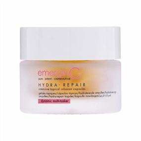 img 4 attached to Hydra-Repair Intensive Topical Infusion Capsules By EmerginC - Moisturizing Serum Caps With Vitamin E And Ceramides For Dry Skin - Hydrates, Improves Skin Texture And Boosts Tone (Pack Of 40)