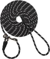 🐾 sepxufore reflective long slip lead dog leash: anti-choking rope training leash for medium dogs, small puppies, and pets – available in 12ft, 20ft, 30ft, and 50ft lengths logo