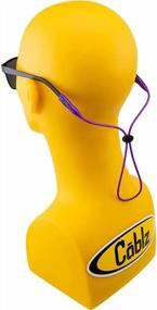 img 1 attached to Cablz 16 Inch Silicone Eyewear Retainer Strap - Waterproof & Durable