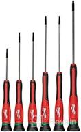 🔧 milwaukee 48-22-2610: premium 6-piece precision torx screwdriver set for precision jobs логотип