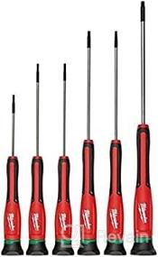 img 2 attached to 🔧 Milwaukee 48-22-2610: Premium 6-Piece Precision Torx Screwdriver Set for Precision Jobs