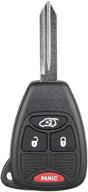 high-quality car keyless entry remote for chrysler/dodge vehicles - oht692427aa 🔑 compatible with 200, 300, pt cruiser, sebring, avenger, charger, commander, grand cherokee, liberty logo