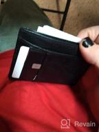 img 1 attached to 👛 Chelmon Wallet: Compact and Protective Pocket Organizer review by Kyam Deriphonse