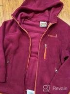 img 1 attached to Cozy Zip Up Hoodie Fleece Jacket For Toddler Boys And Girls By Snonook review by Alan Miller