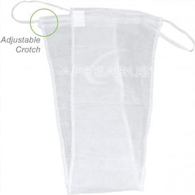 img 3 attached to 100 Pack Of Individually Packed Disposable Thong Bikini Panties With Adjustable Crotch - White