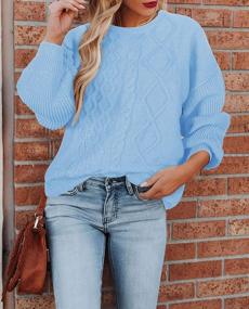 img 2 attached to Stay Cozy And Stylish With HAPCOPE'S Women'S Oversized Chunky Sweater