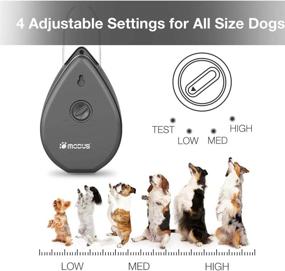 img 2 attached to 🐶 MODUS Automatic Anti Barking Device with 4 Adjustable Ultrasonic Levels – Dog Barking Control & Deterrent for Indoor Bark Control – Safe Ultrasonic Bark Box for Dogs – Sonic Grey Bark Control