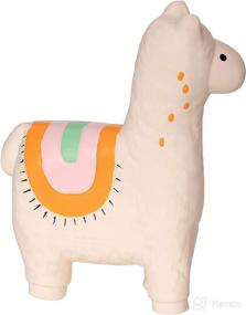 img 1 attached to Organic Fruity Paws Lili Llama Baby Teether Toy - Eco-friendly 100% Natural Rubber