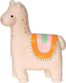 img 3 attached to Organic Fruity Paws Lili Llama Baby Teether Toy - Eco-friendly 100% Natural Rubber