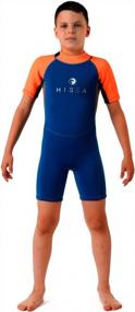 img 3 attached to Get Your Kids Ready For The Water With Scubadonkey'S Hisea Shorty Wetsuit!