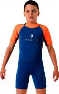 get your kids ready for the water with scubadonkey's hisea shorty wetsuit! logo