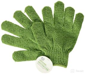 img 3 attached to 💚 Revitalize Your Skin with Body Shop Bath Gloves Green - Get Silky Smooth Results!
