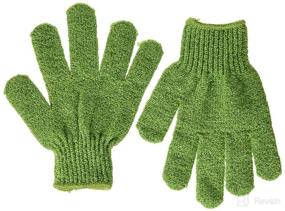 img 4 attached to 💚 Revitalize Your Skin with Body Shop Bath Gloves Green - Get Silky Smooth Results!