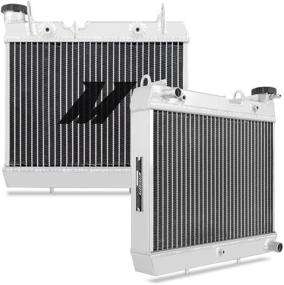 img 4 attached to 🚲 Mishimoto Aluminum Radiator: Upgraded Cooling Solution for Honda TRX450R 2004-2009