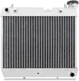 img 2 attached to 🚲 Mishimoto Aluminum Radiator: Upgraded Cooling Solution for Honda TRX450R 2004-2009