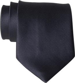 img 4 attached to 👔 Solid Color Formal Neckties for Men: QBSM Men's Accessories Collection - Ties, Cummerbunds & Pocket Squares