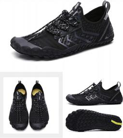 img 1 attached to UBFEN Mens & Womens Water Shoes: Quick Dry For Boating, Fishing, Diving, Surfing & More!