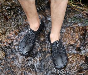 img 3 attached to UBFEN Mens & Womens Water Shoes: Quick Dry For Boating, Fishing, Diving, Surfing & More!