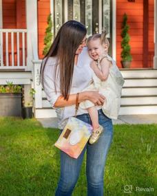 img 2 attached to 👶 Baby Bumco Diaper Clutch Bag: Water Resistant, Lightweight, Refillable Wipes Dispenser, Portable Changing Kit (Tie Dye) - Perfect for On-The-Go Parenting!