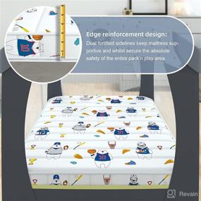 img 1 attached to 🌛 Moonlight Silent Portable Mattress for Kids | Home Store