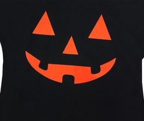 img 1 attached to Lymanchi Women Slouchy Shirts Halloween Pumpkin Long Sleeve Sweatshirts Pullover