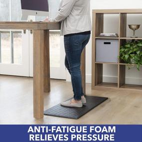 img 3 attached to Попрощайтесь с усталостью с напольным ковриком SoHome Gentle Step Anti-Fatigue - идеально подходит для кухни, офиса и прачечной