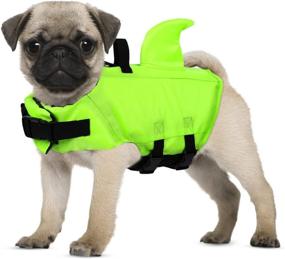 img 4 attached to 🐶 ASENKU Dog Life Jacket: The Ultimate Swimsuit Preserver for Water Safety