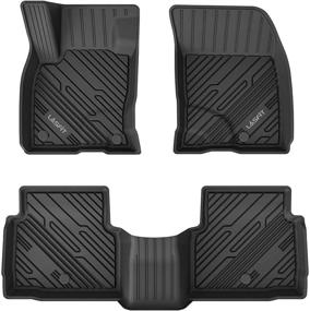 img 4 attached to 🚗 LASFIT All Weather Floor Mats Custom Fit for Ford Escape (Not Hybrid) 2022, 2021, 2020 - Car Liners for Maximum Protection