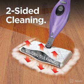img 1 attached to 🦈 Efficient Cleaning with the Shark S3501 Steam Pocket Mop: Hard Floor Cleaner in Vibrant Purple