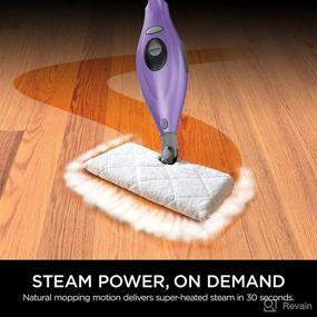 img 3 attached to 🦈 Efficient Cleaning with the Shark S3501 Steam Pocket Mop: Hard Floor Cleaner in Vibrant Purple