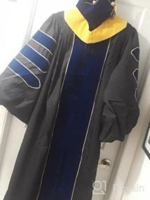img 8 attached to Обновите свой выпускной наряд с помощью роскошного докторского платья GraduationForYou Deluxe с бархатистой элегантностью