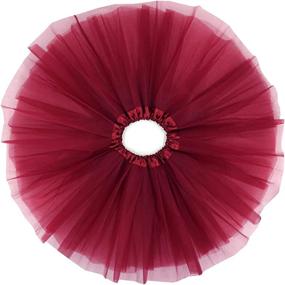 img 2 attached to BGFKS Layered Hairbow Hairties: Perfect 🎀 Accessories for Girls' Clothing, Skirts & Skorts