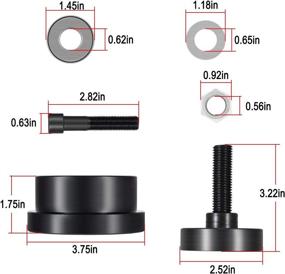 img 3 attached to 🚀 Ford 6.4L Powerstroke Diesel F-250/350/450/550 Front Crankshaft Seal Installer - Alt 303-1259 ZTSE4691 (2008-2010)