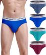comfortable support: multipack men's cotton stretch underwear with wide waistband by wirarpa logo