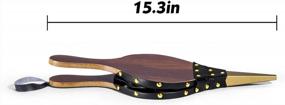 img 3 attached to Enhance Your Fireplace And Grill Experience With The Goldblue Wood Bellows - 15.5" X 6.5