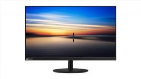 img 4 attached to Lenovo L27M 28: 27-Inch FreeSync Monitor with USB Hub and Anti-Glare Coating - Perfect for Wall Mounting and Tilt Adjustment