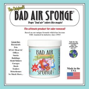 img 3 attached to 🌬️ 1 lb Bad Air Sponge: Powerful Odor Neutralizer Effectively Eliminates and Absorbs Bad Smells