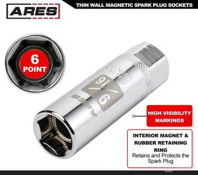 img 1 attached to ARES 11016 5 Piece Magnetic Spark Socket